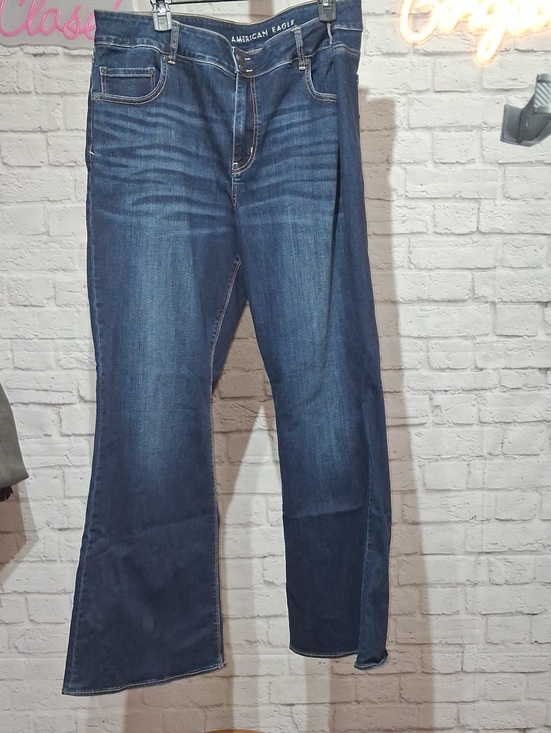 American Eagle Outfitters Denim - American Eagle Outfitters Dark Blue Flare Jeans